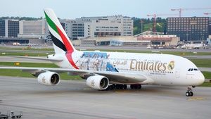 Photo of A6-EUG - Airbus A380-861 operated by Emirates