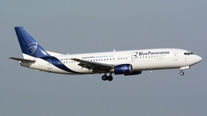 Photo of 9H-HUE - Boeing 737-430 operated by Blue Panorama Airlines (opb Air Horizont)