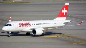Photo of HB-JBG - Airbus A220-100 operated by Swiss International Air Lines