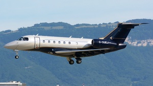 Photo of G-SUEJ - Embraer Legacy 500 operated by Saxonair Charter