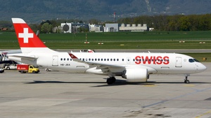 Photo of HB-JBA - Airbus A220-100 operated by Swiss International Air Lines