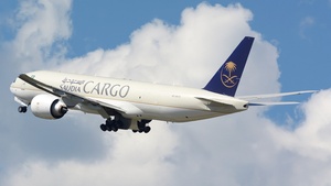 Photo of HZ-AK73 - Boeing 777-FFG operated by Saudia Cargo