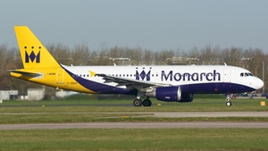 Photo of G-ZBAH - Airbus A320-214 operated by Monarch Airlines