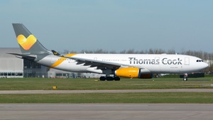 Photo of G-VYGK - Airbus A330-243 operated by Thomas Cook Airlines (opb AirTanker)