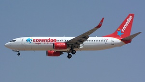 Photo of TC-TJU - Boeing 737-8HX operated by SpiceJet (opb Corendon Airlines)