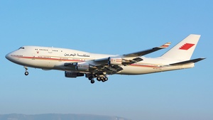 Photo of A9C-HAK - Boeing 747-4F6 operated by Bahrain Royal Flight