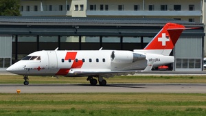 Photo of HB-JRA - Bombardier Challenger 604 operated by Rega Swiss Air-Rescue