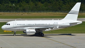 Photo of A6-CAS - Airbus A318-112(CJ) Elite operated by Constellation Aviation Services