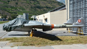 Photo of J-1190 - De Havilland DH-100 Vampire FB.6 operated by Swiss Air Force
