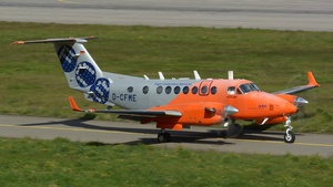 Photo of D-CFME - Beechcraft B300 Super King Air 350 operated by FCS Flight Calibration Services