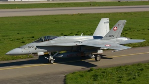 Photo of J-5022 - McDonnell Douglas F/A-18C Hornet operated by Swiss Air Force