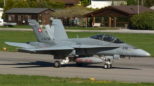 Photo of J-5236 - McDonnell Douglas F/A-18D Hornet operated by Swiss Air Force