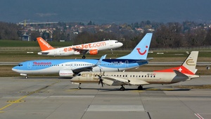 Photo of HB-IZJ - Saab 2000 operated by Etihad Regional (opb Darwin Airline)