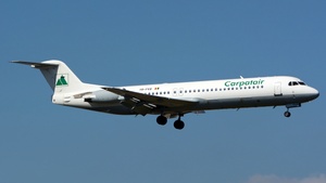 Photo of YR-FKB - Fokker 100 operated by Carpatair