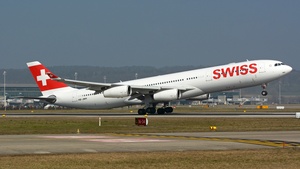 Photo of HB-JMH - Airbus A340-313 operated by Swiss International Air Lines