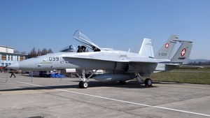Photo of X-5099 - McDonnell Douglas F/A-18C Hornet [Mockup] operated by Swiss Air Force