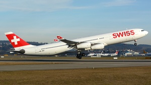 Photo of HB-JMJ - Airbus A340-313 operated by Swiss International Air Lines