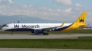 Photo of G-ZBAM - Airbus A321-231 operated by Monarch Airlines