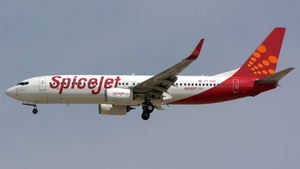 Photo of VT-SZI - Boeing 737-8GJ operated by SpiceJet