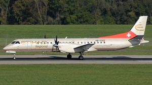 Photo of HB-IYD - Saab 2000 operated by Etihad Regional (opb Darwin Airline)