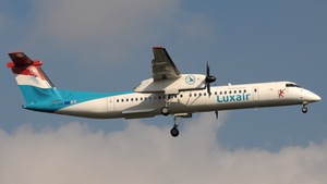Photo of LX-LGE - Bombardier DHC-8-402 Dash 8 Q400 operated by Luxair
