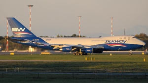 Photo of 4K-SW800 - Boeing 747-4R7F operated by Silk Way West Airlines