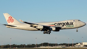 Photo of LX-YCV - Boeing 747-4R7F operated by Cargolux Italia