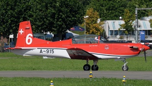 Photo of A-915 - Pilatus PC-7 operated by Swiss Air Force