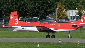 Photo of A-918 - Pilatus PC-7 operated by Swiss Air Force