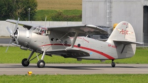 Photo of SP-ASR - PZL-Mielec An-2TP operated by Antonov Suisse Romande