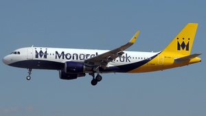 Photo of G-ZBAB - Airbus A320-214 operated by Monarch Airlines