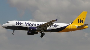 Photo of G-OZBY - Airbus A320-214 operated by Monarch Airlines