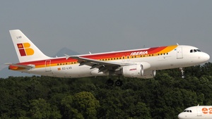 Photo of EC-LVD - Airbus A320-216 operated by Iberia
