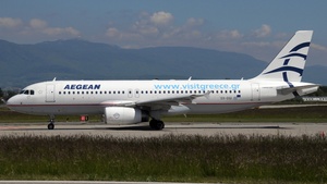 Photo of SX-DGI - Airbus A320-232 operated by Aegean Airlines