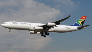 Photo of ZS-SXA - Airbus A340-313 operated by South African Airways