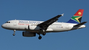 Photo of ZS-SFM - Airbus A319-131 operated by South African Airways