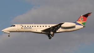 Photo of ZS-SJX - Embraer ERJ-135LR operated by Airlink Pty