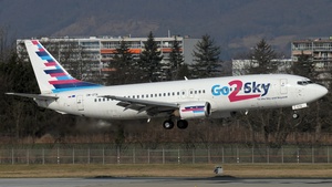 Photo of OM-GTA - Boeing 737-4Q8 operated by Go2Sky