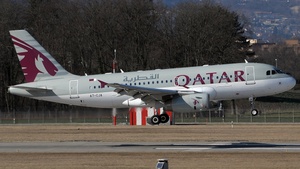 Photo of A7-CJA - Airbus A319-133(LR) operated by Qatar Airways