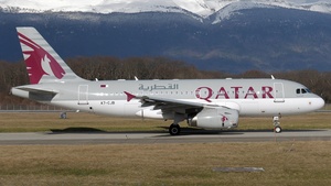 Photo of A7-CJB - Airbus A319-133(LR) operated by Qatar Airways