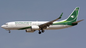 Photo of YI-ASG - Boeing 737-81Z operated by Iraqi Airways