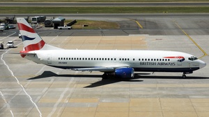 Photo of ZS-OAV - Boeing 737-4H6 operated by British Airways (opb Comair Limited)
