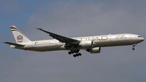 Photo of A6-ETO - Boeing 777-3FX(ER) operated by Etihad Airways