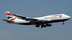 Photo with serial 25821 - Boeing 747-436