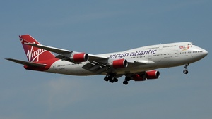Photo of G-VHOT - Boeing 747-4Q8 operated by Virgin Atlantic Airways