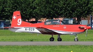 Photo of A-929 - Pilatus PC-7 operated by Swiss Air Force
