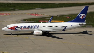 Photo of OK-TVB - Boeing 737-8CX operated by Travel Service