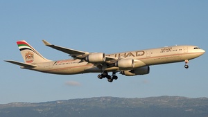 Photo of A6-EHA - Airbus A340-541 operated by Etihad Airways