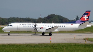 Photo of HB-IZX - Saab 2000 operated by Darwin Airline