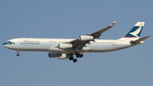 Photo of B-HXC - Airbus A340-313 operated by Cathay Pacific Airways